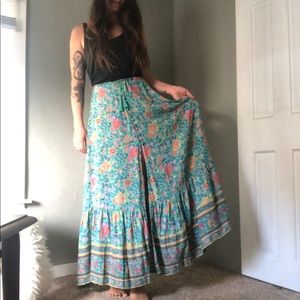 SPELL  - Folktown Maxi Skirt • UNICORN